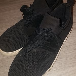 Black sneakers